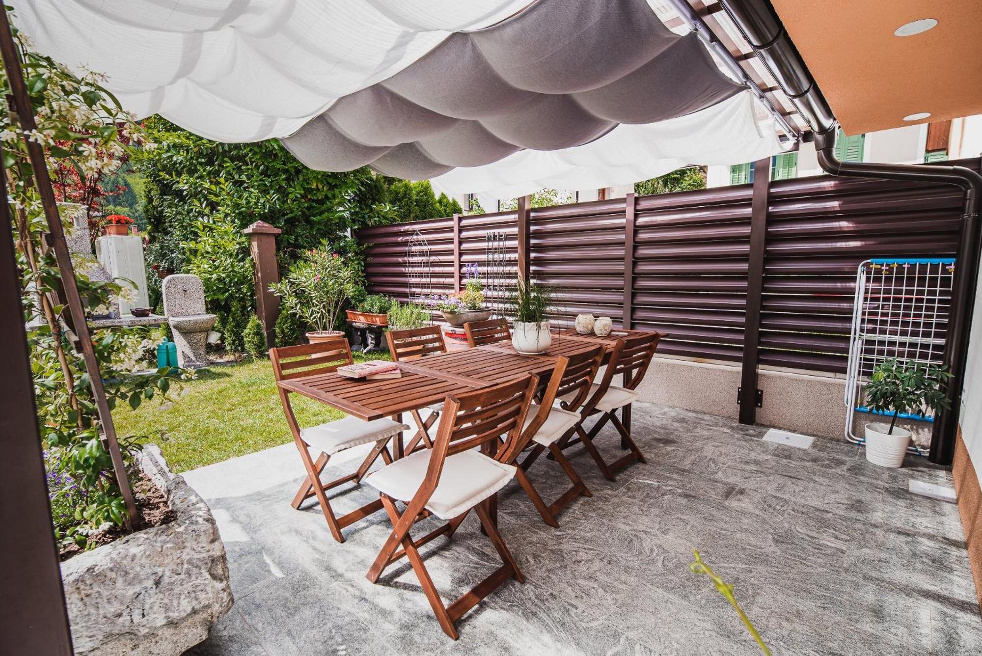 Gotar Apartment With Garden Kobarid Exteriér fotografie
